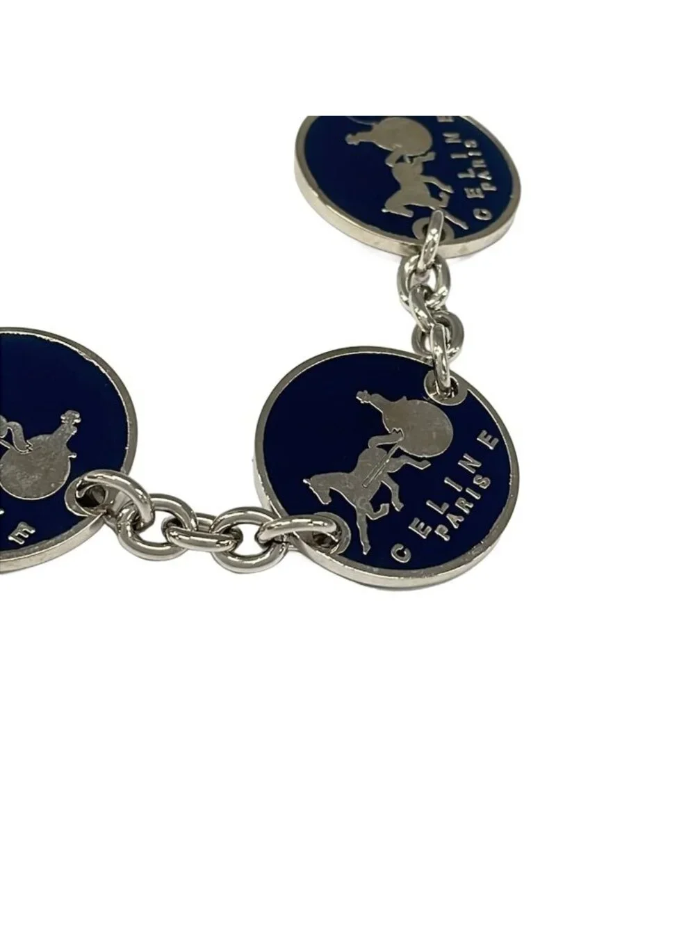 Celine Bracelet Navy Saluki